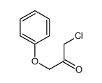 1-chloro-3-phenoxypropan-2-one Structure
