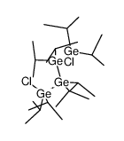 1,4-dichloro-1,1,2,2,3,3,4,4-octaisopropyltetragermane Structure