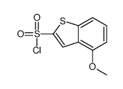 4-Methoxy-1-benzothiophene-2-sulfonyl chloride Structure