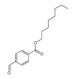 octyl 4-formylbenzoate结构式