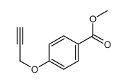 4-(2-丙炔氧基)苯甲酸甲酯结构式