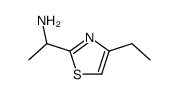 1-(4-Ethyl-1,3-thiazol-2-yl)ethanamine结构式