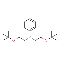 BIS(2-TERT-BUTOXYETHYL)(PHENYL)PHOSPHINE结构式