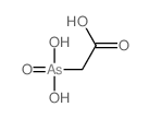 Acetic acid,2-arsonoyl- Structure
