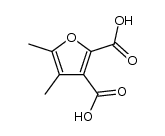 4,5-dimethylfuran-2,3-dioic acid Structure