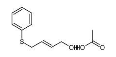 acetic acid,4-phenylsulfanylbut-2-en-1-ol Structure
