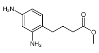 methyl 4-(2,4-diaminophenyl)butanoate Structure
