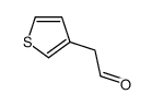 2-(噻吩-3-基)乙醛结构式