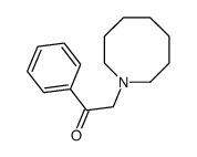 2-(azocan-1-yl)-1-phenylethanone结构式