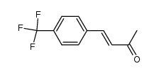 (E)-4-(4-(三氟甲基)苯基)丁-3-烯-2-酮结构式