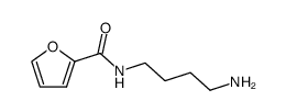 Furan-2-carboxylic acid (4-amino-butyl)-amide结构式