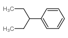Benzene,(1-ethylpropyl)- Structure