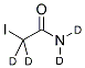 碘乙酰胺-d4结构式