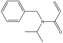 N-(1-Methylethyl)-N-(phenylmethyl)-2-propenamide Structure
