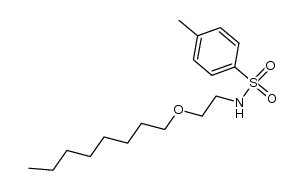 4-methyl-N-(2-(octyloxy)ethyl)benzenesulfonamide Structure