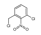 Benzene, 1-chloro-3-(chloromethyl)-2-nitro- Structure
