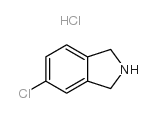 5-氯异吲哚啉结构式