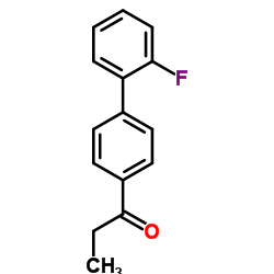 4'-(2-FLUOROPHENYL)PROPIOPHENONE Structure
