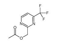 [4-(trifluoromethyl)pyrimidin-2-yl]methyl acetate Structure
