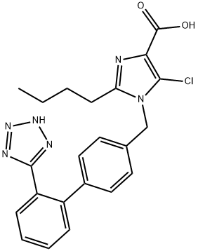 氯沙坦杂质10结构式