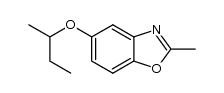 5-(sec-butoxy)-2-methylbenzoxazole结构式