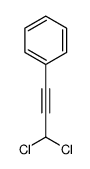 3,3-dichloroprop-1-ynylbenzene Structure