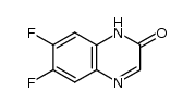 6,7-difluoroquinoxalin-2(1H)-one Structure