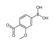 3-Methoxy-4-nitrophenylboronic acid Structure