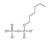 [hexoxy(oxido)phosphoryl] phosphate Structure