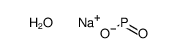 sodium,dioxido(oxo)phosphanium,hydron Structure