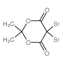 环-异丙基亚基 二溴丙二酸结构式