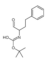 tert-butyl N-(1-oxo-4-phenylbutan-2-yl)carbamate Structure