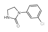 1-(3-氯苯基)咪唑烷-2-酮结构式