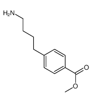 methyl 4-(4-aminobutyl)benzoate结构式