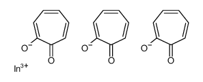 indium tris(tropolonate)结构式