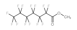 methyl perfluoroheptanoate Structure