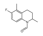 6-fluoro-2,5-dimethyl-3,4-dihydro-2H-quinoline-1-carbaldehyde Structure