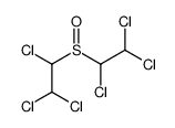 BIS(1,2,2-TRICHLOROETHYL)SULPHOXIDE Structure