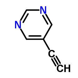5-乙炔基嘧啶结构式