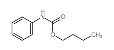 Carbamic acid,N-phenyl-, butyl ester Structure