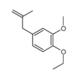 Benzene, 1-ethoxy-2-methoxy-4-(2-methyl-2-propenyl)- (9CI)结构式