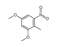 2,4-DIMETHOXY-6-NITROTOLUENE structure