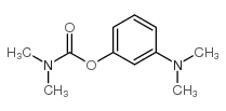 N,N-二甲基氨基甲酸3-(二甲基氨基)苯酯结构式