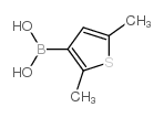 2,5-二甲基噻吩-3-硼酸结构式