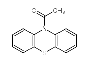 Ethanone,1-(10H-phenothiazin-10-yl)- Structure