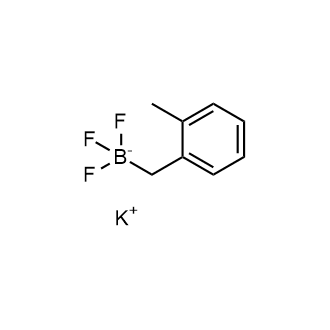 三氟(2-甲基苄基)硼酸钾结构式