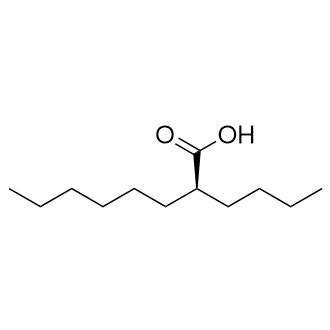 (S)-2-Butyloctanoic acid Structure