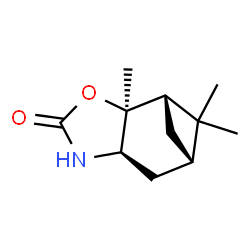 5,7-Methanobenzoxazol-2(3H)-one,hexahydro-6,6,7a-trimethyl-,[3aR-结构式