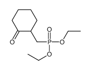 2-(diethoxyphosphorylmethyl)cyclohexan-1-one Structure