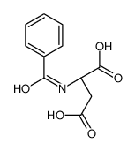 (2S)-2-benzamidobutanedioic acid结构式